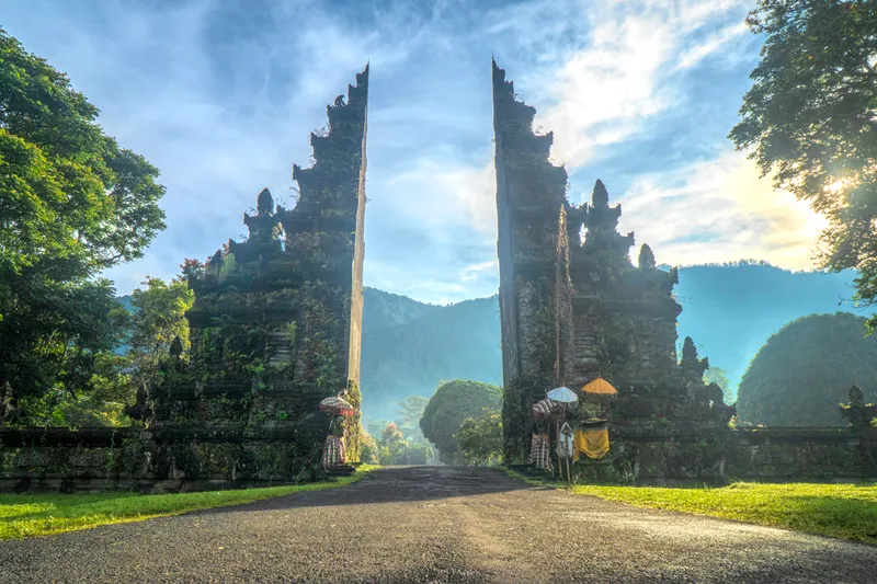 My Son Holy Land - ancient Cham towers in the green forest of Quang Nam