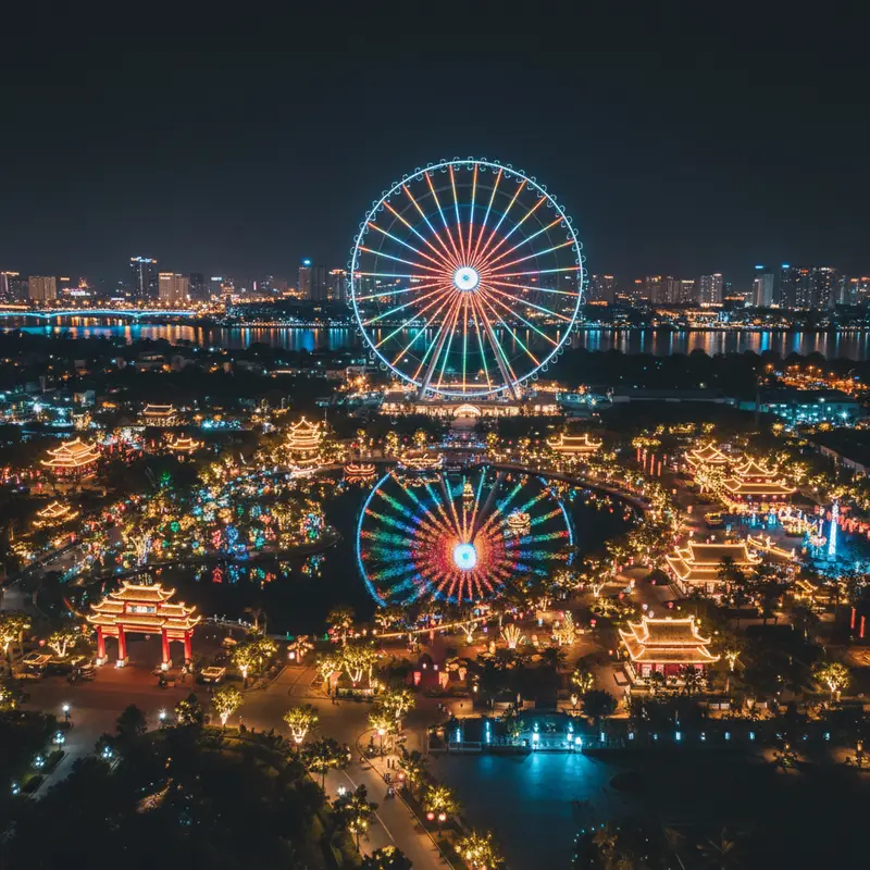 Panoramic view of Asia Park