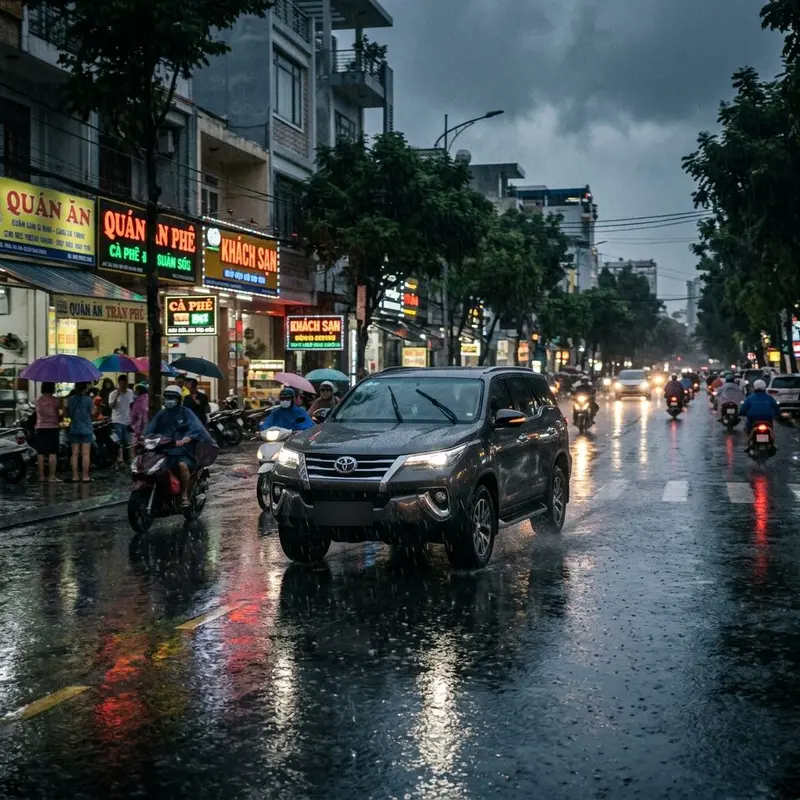 Da Nang Rainy Season: Safe Car Booking Tips