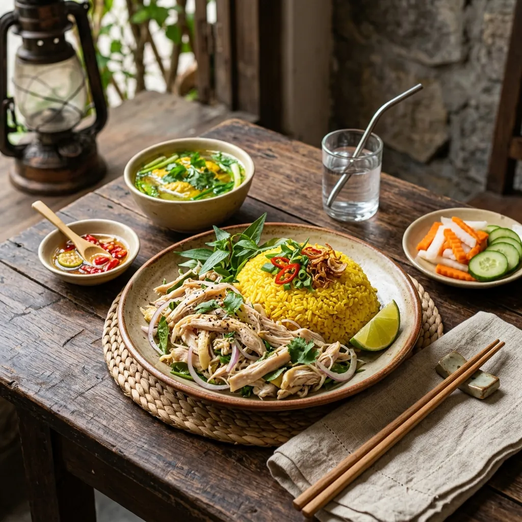 Đặc sản Cơm gà Tam Kỳ Quảng Nam
