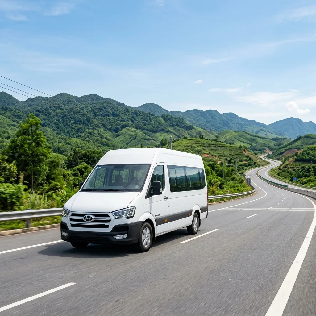16-Seater Car Rental Price List Da Nang 2026: Solati & Transit