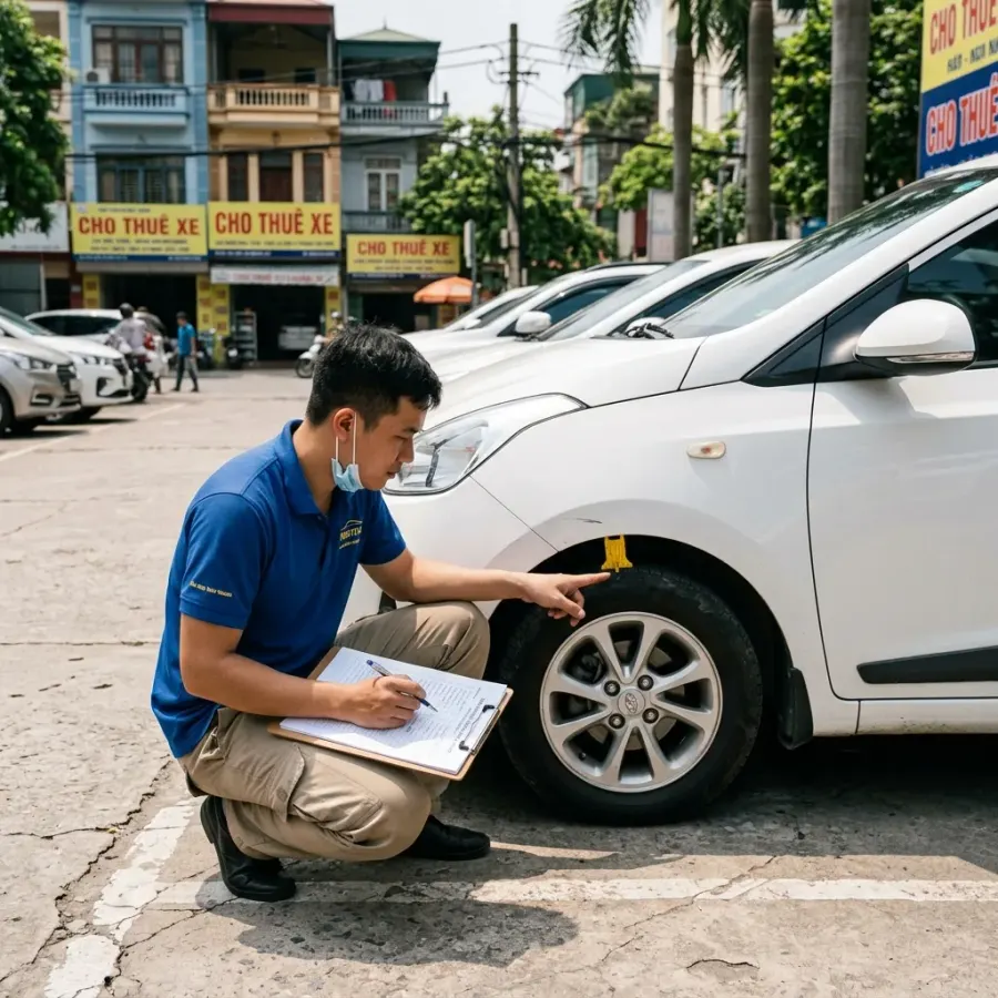 10-Step Checklist for Inspecting Your Rental Car Before Pickup — Avoid Unnecessa — Faifo Express