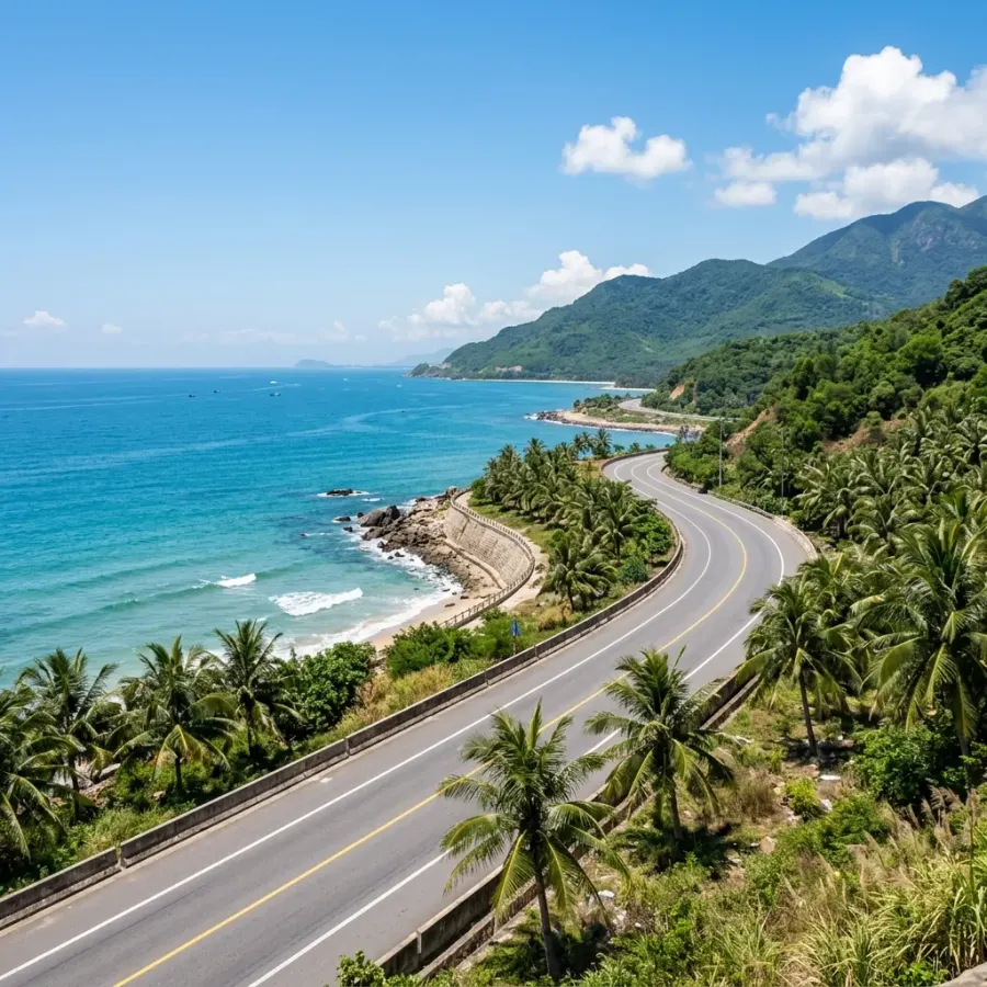 Hoi An Ancient Town with lanterns and traditional architecture — Renting a car from Đà Nẵng to Hội An round-trip: T