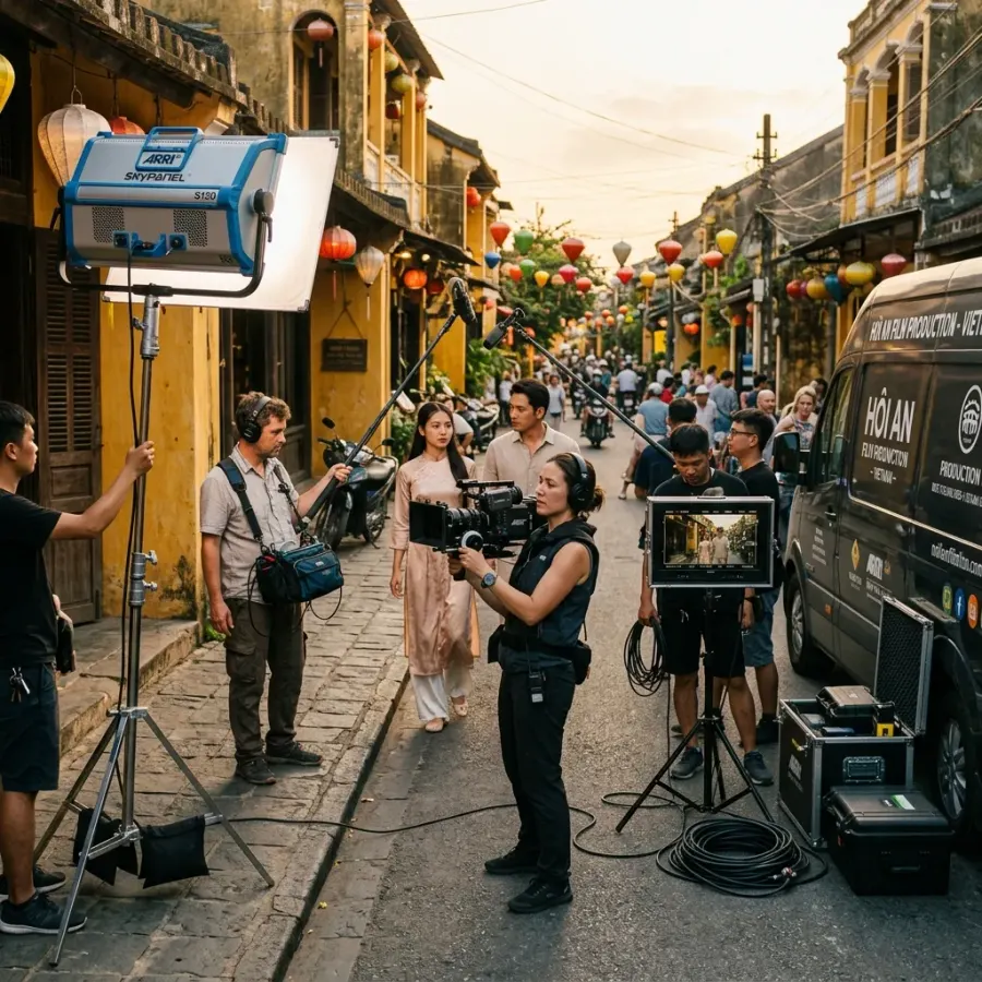 Support Vehicles for Film Crews, Reporters in Đà Nẵng 24/7 — Faifo Express