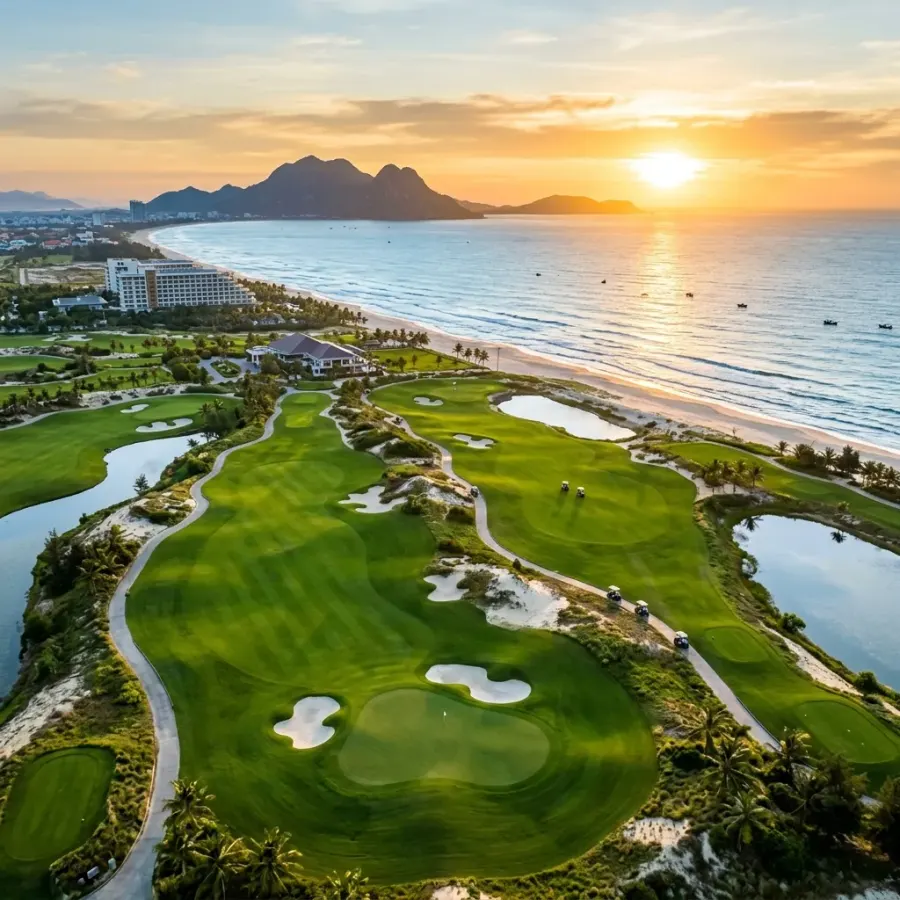 Car Rental for Golf in Đà Nẵng: BRG, Montgomerie Links, Hoiana — Faifo Express