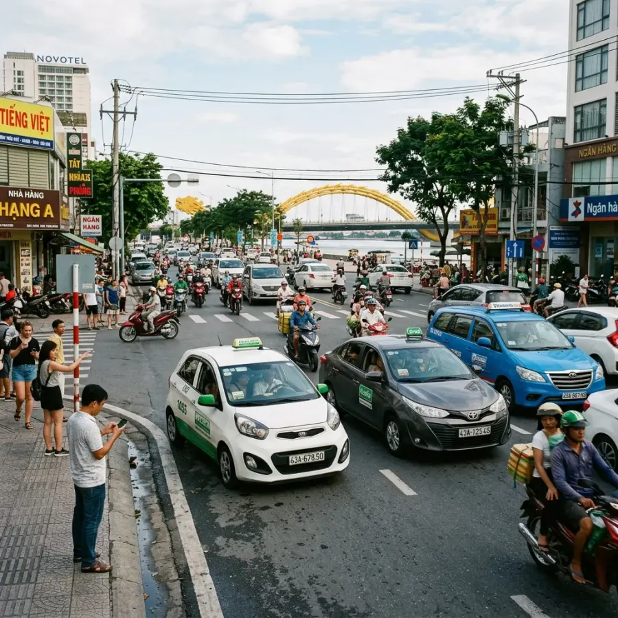 Comparing Faifo Express vs Grab vs Taxi in Đà Nẵng 2026 — Faifo Express