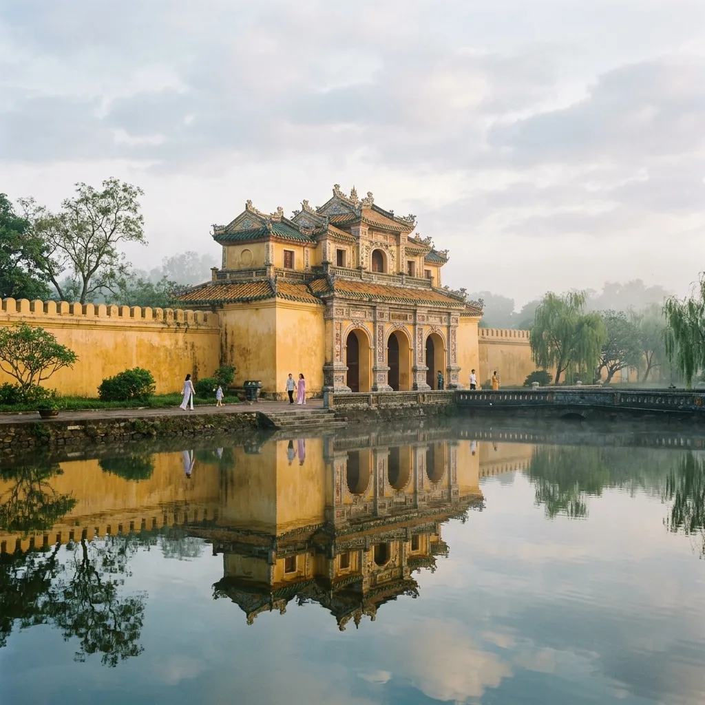 Hue Imperial City heritage site — Renting a car from Đà Nẵng to Huế round-trip: Shared or priv