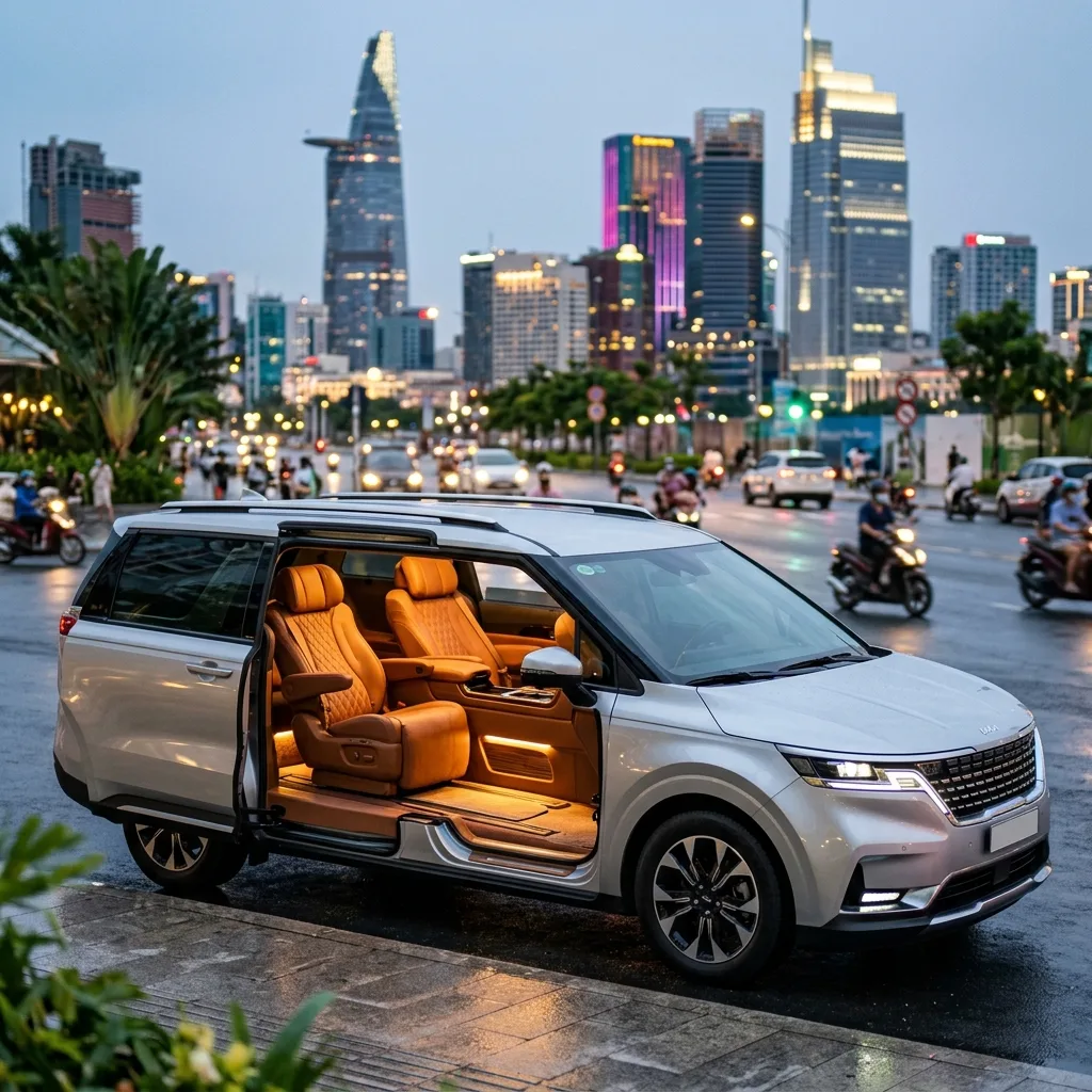 Kia Carnival Rental Price List in Da Nang 2026 — All-Inclusive