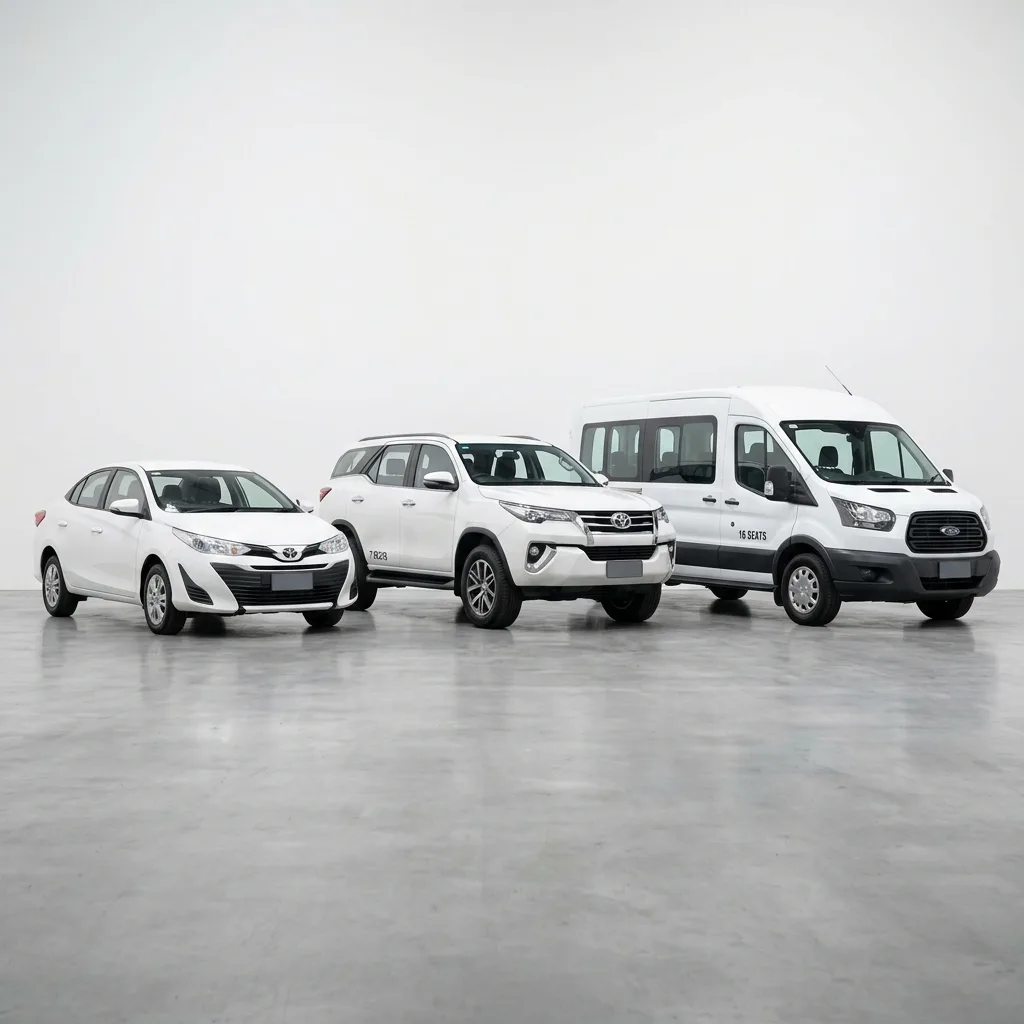 Reliable 4, 7, 16-Seater Car Rental in Da Nang Hoi An 2026