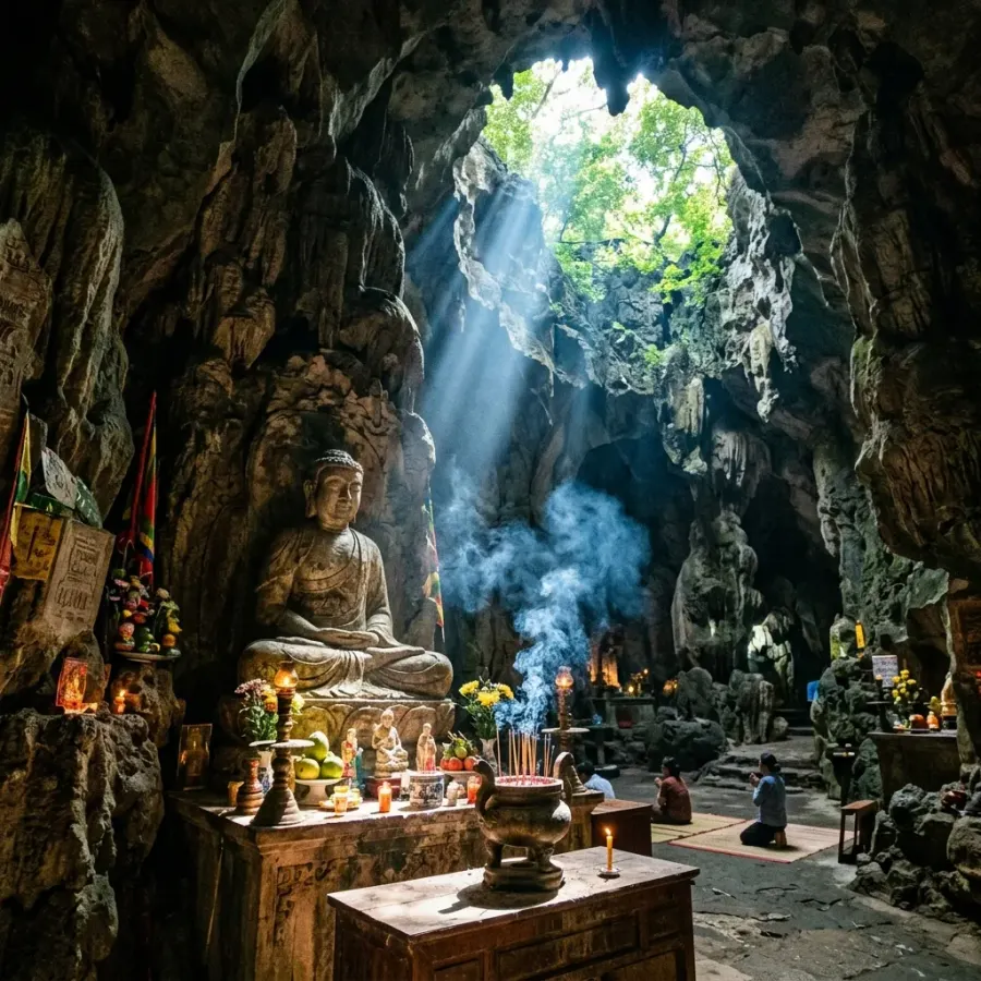 Faifo Express car rental service in Da Nang — Renting a car in Đà Nẵng to Ngũ Hành Sơn: Ticket p