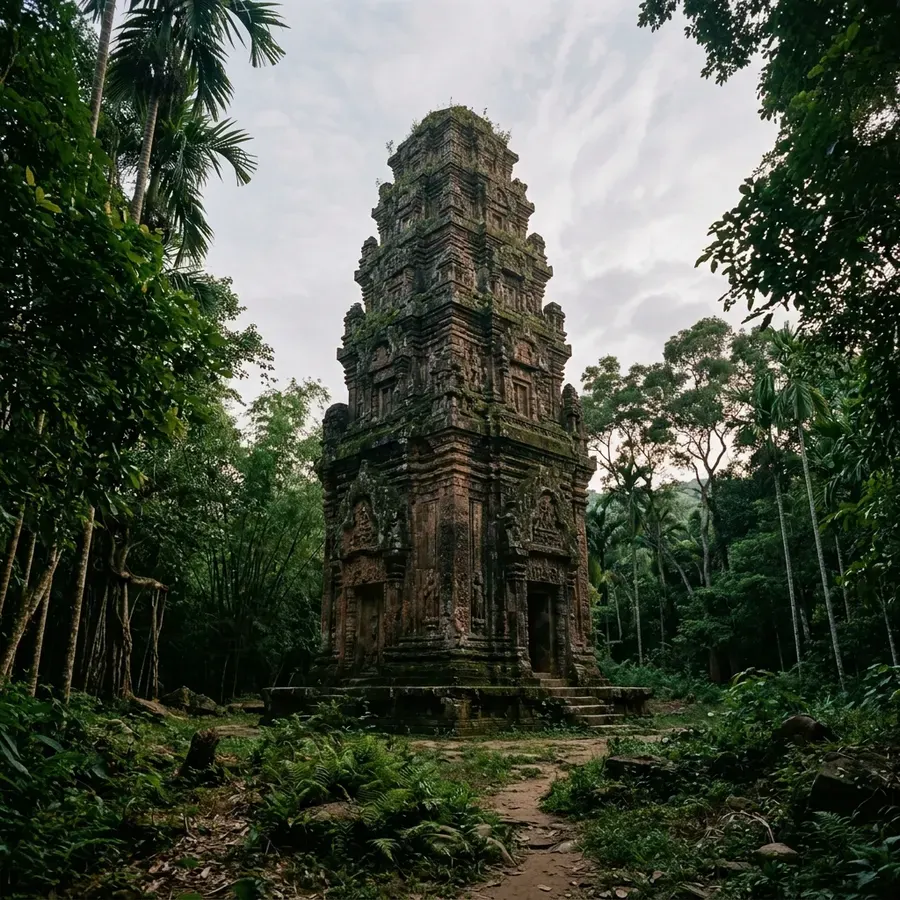 Ancient Binh Son Tower in Quang Ngai
