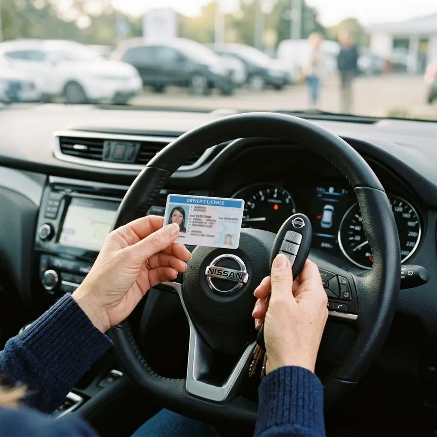 A driver’s license is a mandatory procedure when renting a self-drive car