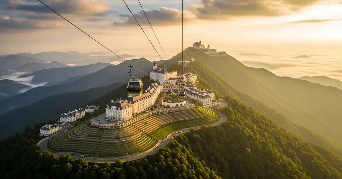 Xe đưa đón Hội An đi Bà Nà Hills - Faifo Express