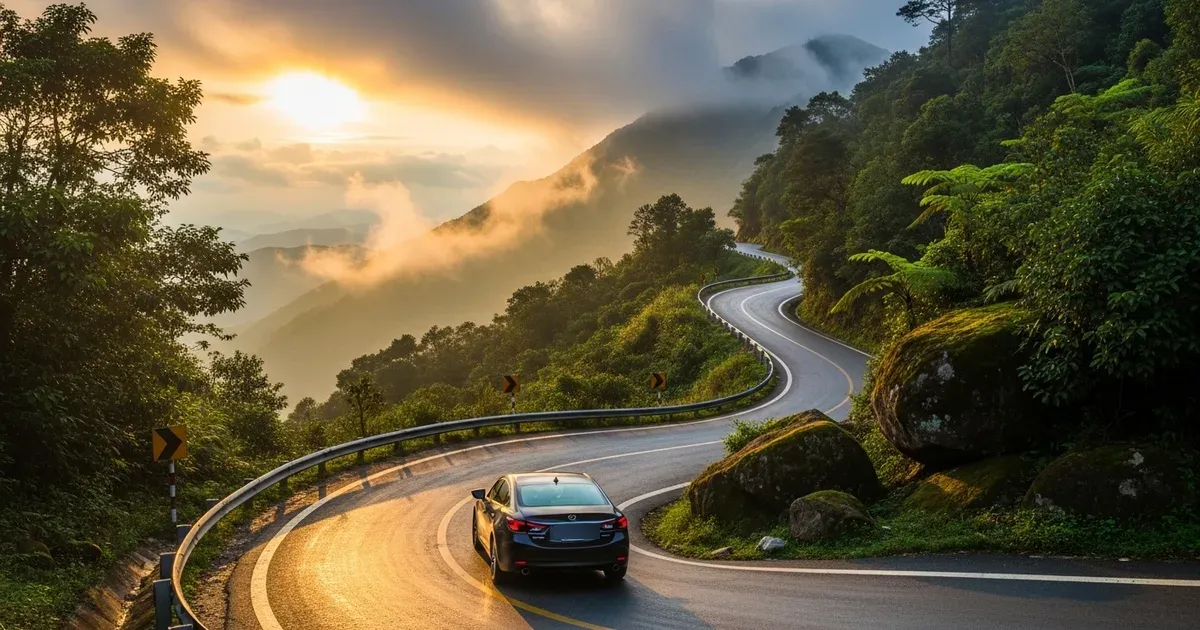 Thời tiết miền Trung và đường lên Bà Nà Hills