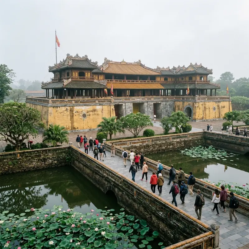 Hoàng Thành Huế — di tích lịch sử cố đô nghiêm trang và cổ kính