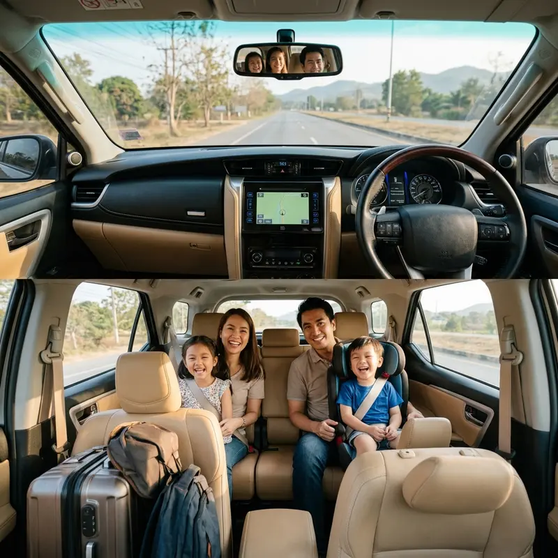 Xe Faifo Express thoải mái đưa gia đình đến các điểm du lịch nổi tiếng miền Trung